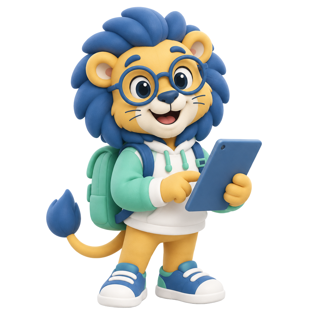 Lion AI 吉祥物